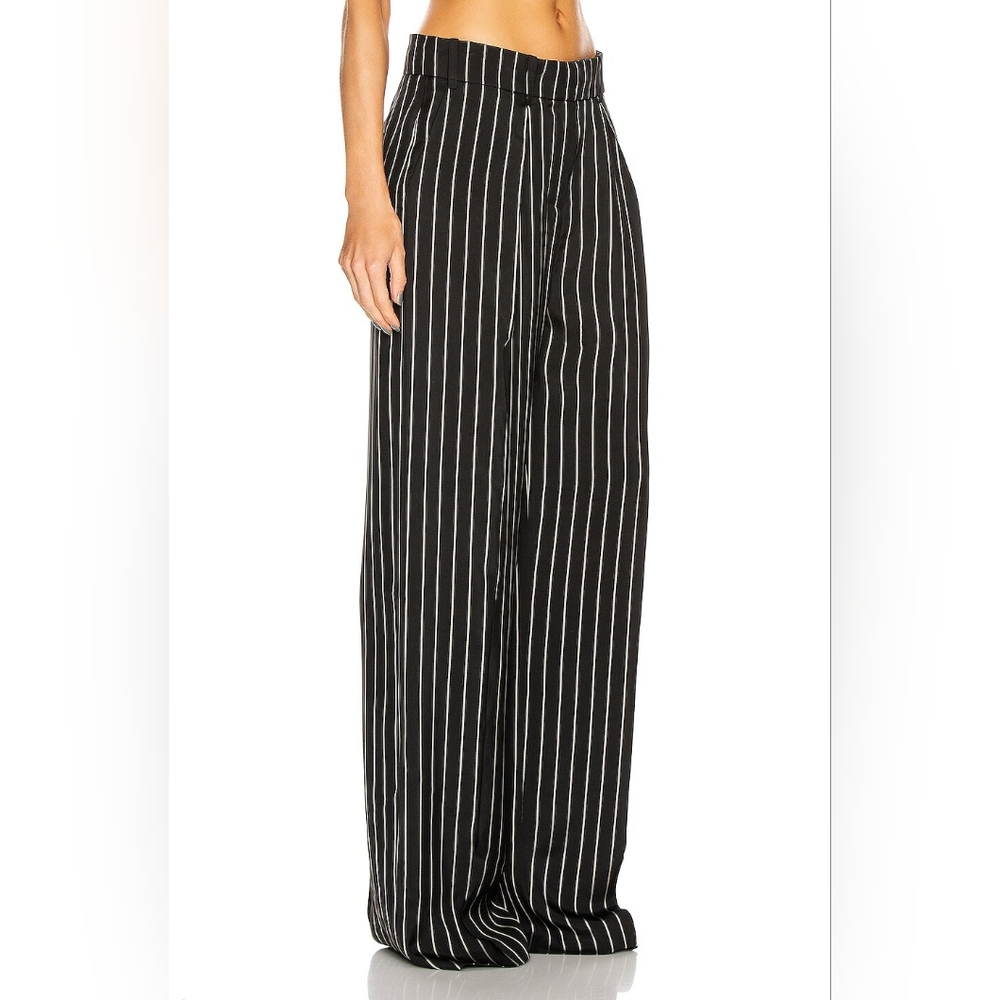 20. NWT ALEXANDRE VAUTHIER PIN STRIPE WIDE LEG PANTS